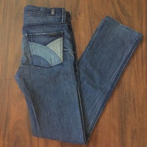 7 For All Mankind Straight Leg Jeans